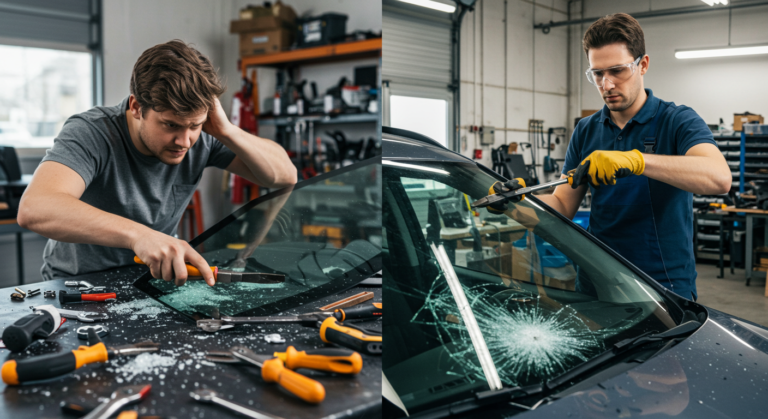 DIY vs Professional Windshield Replacement