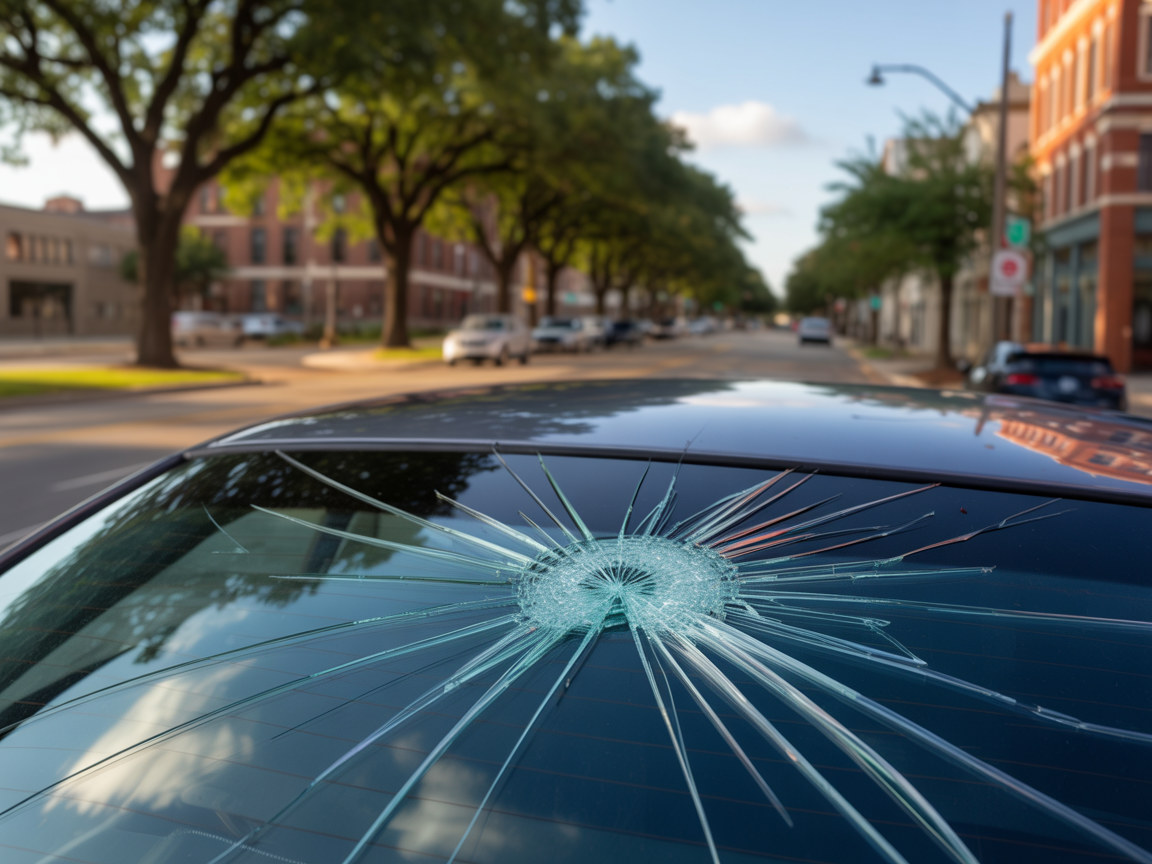 car windshield in Dallas