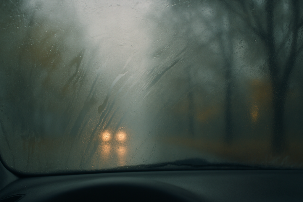 foggy windshields