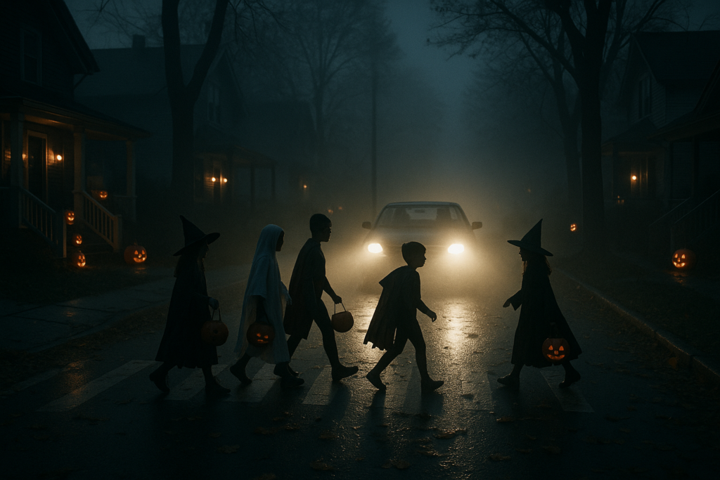 Halloween Increases Road Hazards