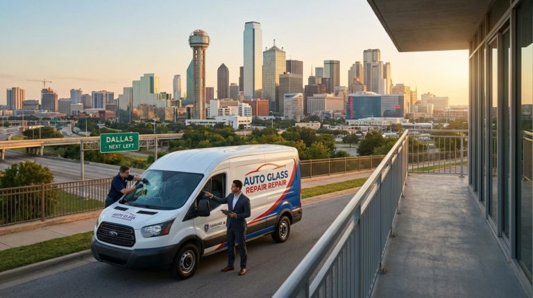 Dallas windshield repair vs replacement. Auto glass service, Texas. Insurance approved.