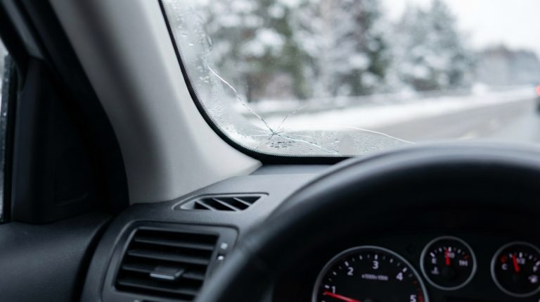 Cracked windshield, heater fan damage. Understanding causes, car winter care.